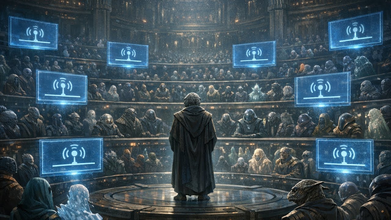 O Conselho Galáctico implorou por diálogo – mas o silêncio da humanidade falou mais alto