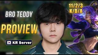 Teddy Stream Korean Challenger POV | Yunara · Senna | ADC Proview