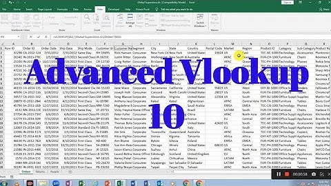 Advanced Vlookup 10 | Excel tutorials in Hindi