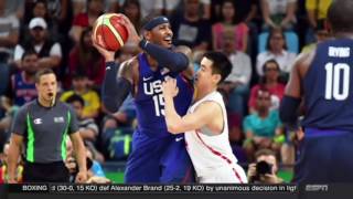 Team USA Basketball 2016 Destroys China   Rio Olympics 2016