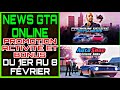 News gta promotion  bonus gta online  du 1er au 8 fevrier 