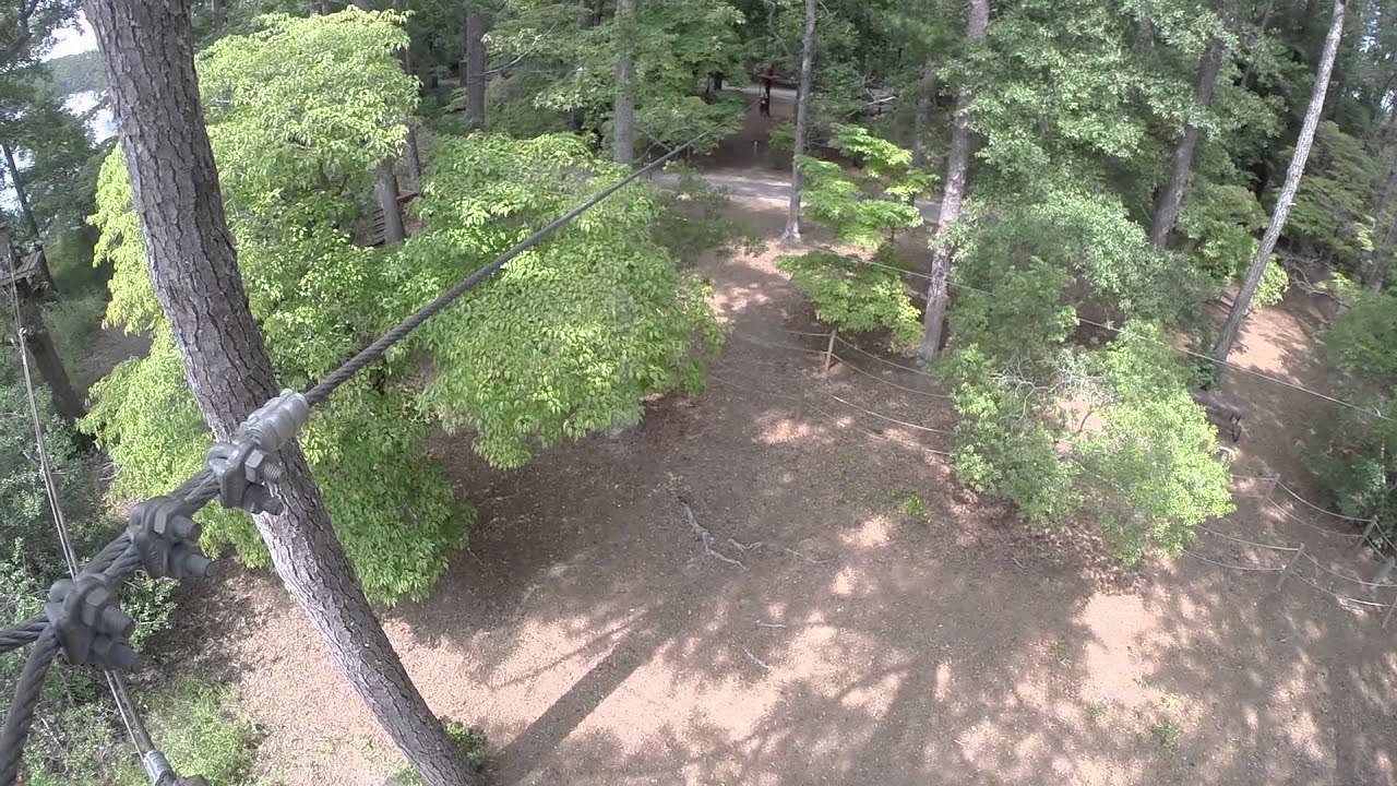 Full Callaway Gardens Treetop Adventure Zip Lines Youtube