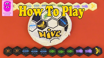 Hive, How to play #twoplayergame #howtoplay #hive