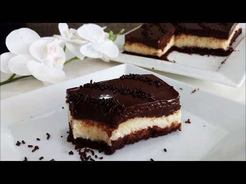 Video: Tarta De Chocolate Con Merengue De Coco