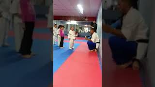 Beginner Tiny Tigers “ Breaking Boards “ with Instructor Romeo Henderson - Wilamo Martial Arts