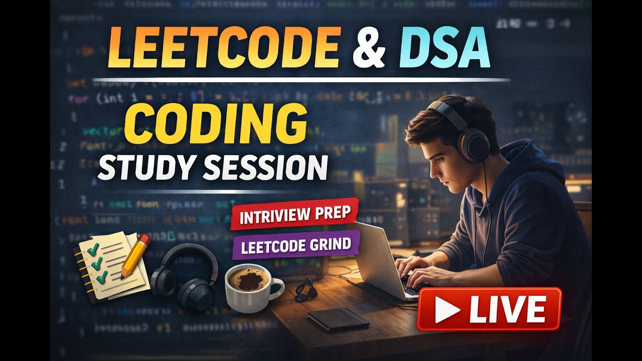 LeetCode Grind for FAANG | DSA Practice Session - YouTube