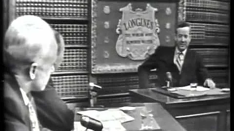 LONGINES CHRONOSCOPE WITH SEN. JOHN J. SPARKMAN