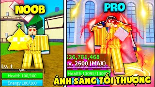 PUMPKIN 100H TO BECOME ADMIRAL KIZARU ULTIMATE LIGHT POWER LEVEL 1 - MAX IN BLOX FRUITS