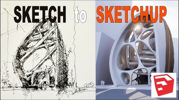 Create a quick concept design for SHOP STOREFRONT in SketchUp with plugins.