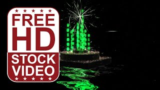 Free Stock Videos - digital pillar with zero one number particles and energy and reflections 3D