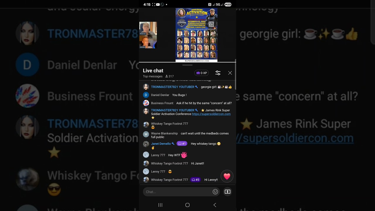 Aug 7 2025- 20 and back space talk! With all my love. 