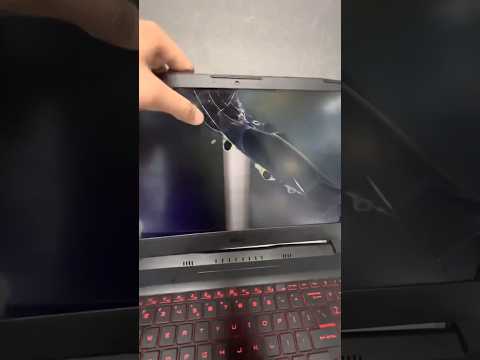 MSI Laptop Hinge & Screen Replacement #shorts #tiktok #reels #msi #gaming