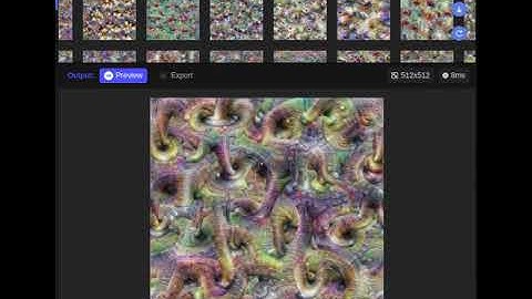 Inception v1 Feature Visualization Mixed5a