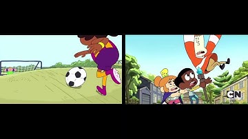 Clarence and Craig of the Creek theme song comparison