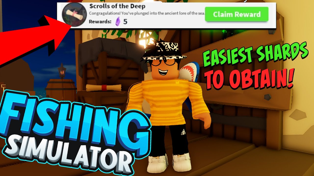 Fishing Simulator Scrolls of the Deep ALL LOCATIONS EASY SHARDS