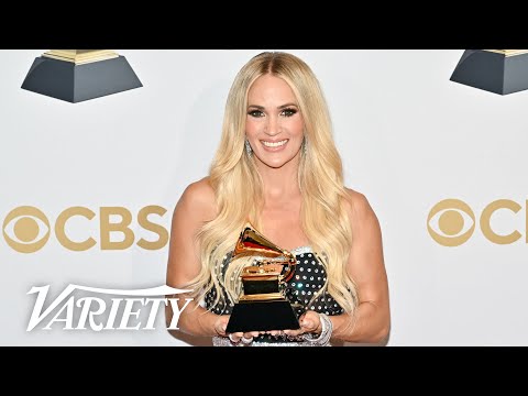 Carrie Underwood - Grammys Full Backstage Speech