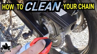 Cleaning your Motorbike Chain super fast!