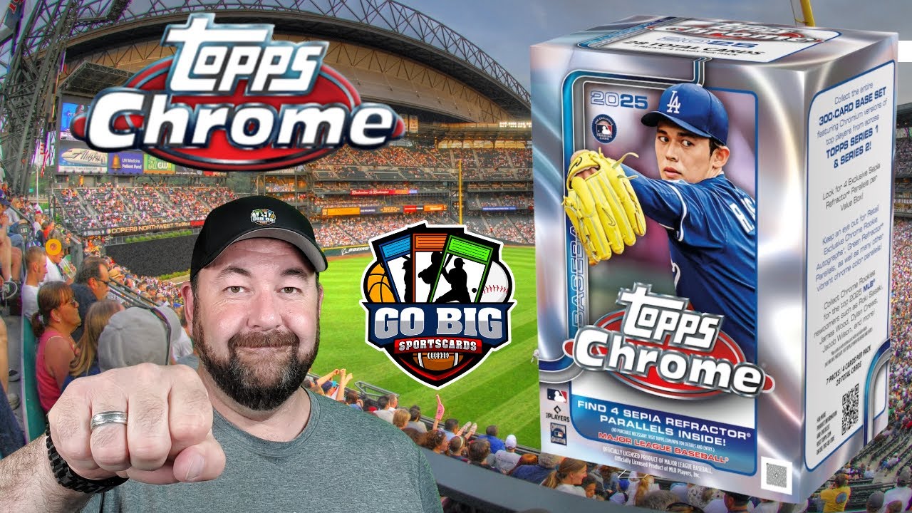 WHAT CAN YOU PULL from 3 Topps Chrome VALUE / BLASTER BOXES? 🤯 2025 Rip & Review!