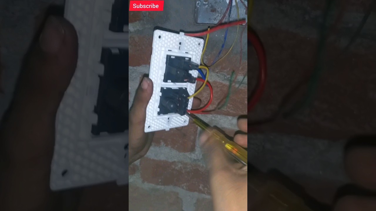 ghar 5pin socket directly connection| socket connection in easy way 