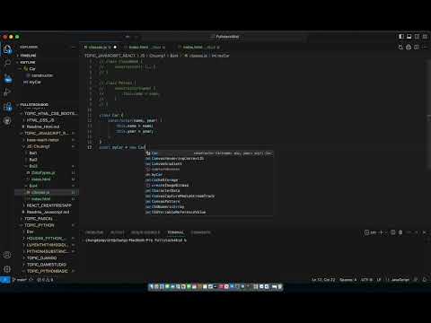 Khám phá Classes trong JavaScript - Tạo đối tượng và quản lý mã hiệu qủa