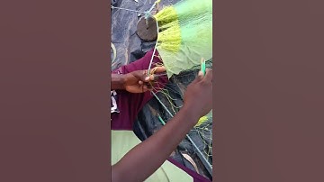 making the fishing net