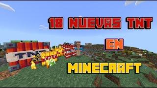 Tenemos 18 NUEVAS TNT en MINECRAFT