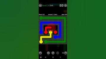 How To Solve Flow Free 6x6 Mania Level 24 Board Walk Through Solution Walkthrough