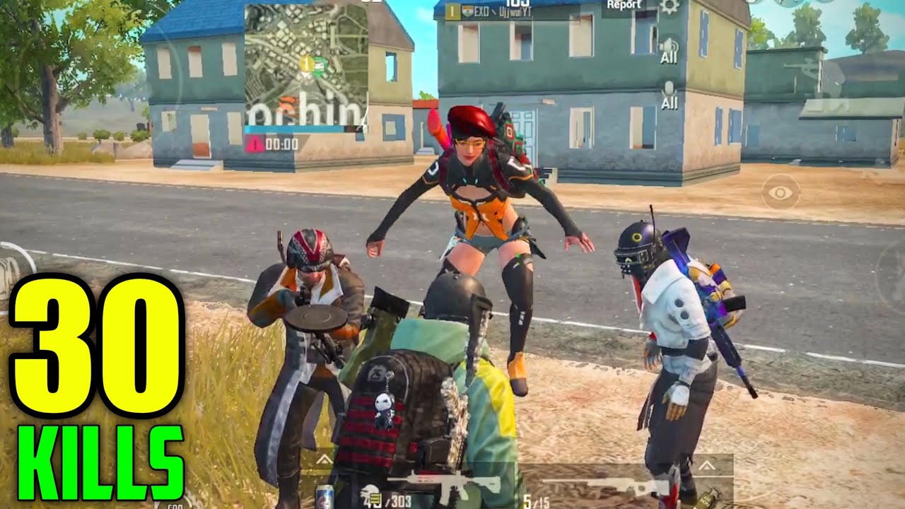 I KILLED MY BIG FANS !! | 30 KILLS SOLO VS SQUAD | PUBG MOBILE - YouTube
