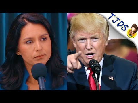 Tulsi Gabbard Calls Out Trump's Syria Warmongering