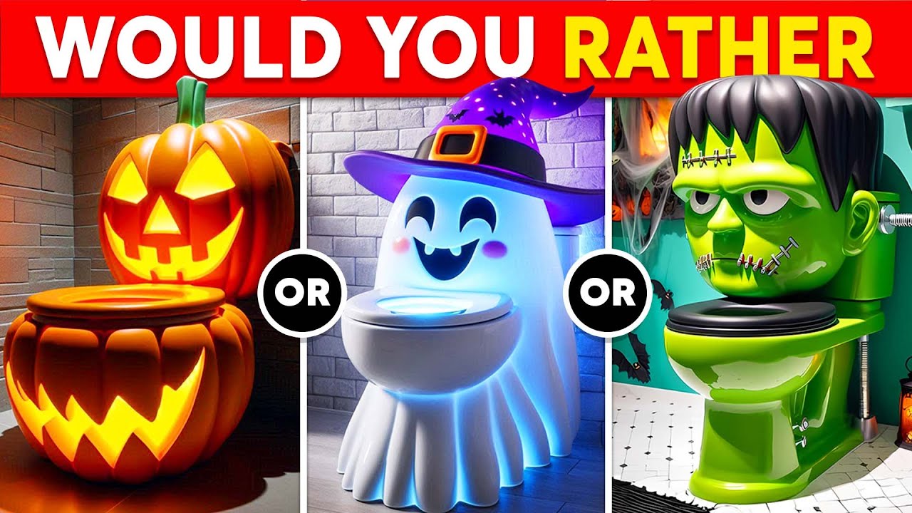 Would You Rather...? Build Your Dream House 👻🏠 Halloween Edition! Hardest Choices Ever | Moca Quiz