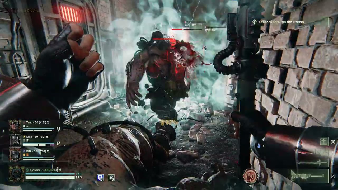 Warhammer 40000  Darktide 2023 November - Auric Damnation "The Carnival" PUG with randos