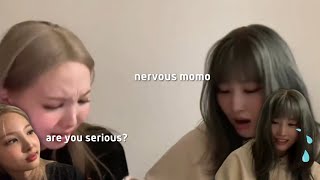 nayeon being pissed off with momo in their vlive screenshot 4