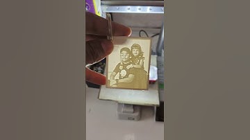 3d Printed Lithophane keychain #3dprinting #3dprinter #keychain