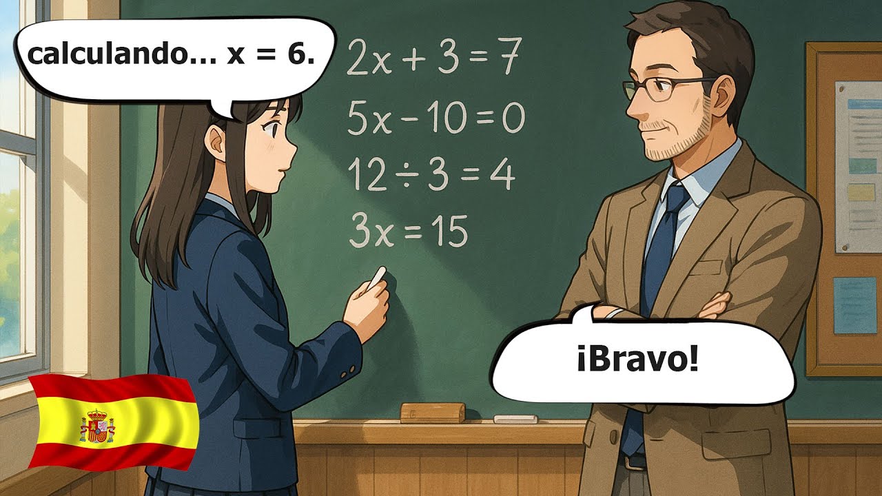 10 простых диалогов на ИСПАНСКОМ языке (A1–A2) |  Учимся и общаемся в школе