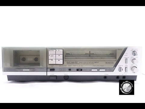 Deck Denon DR-F7 - YouTube