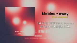 Full Mabinc - away (Prod. edenbyeden) Lyric video Update