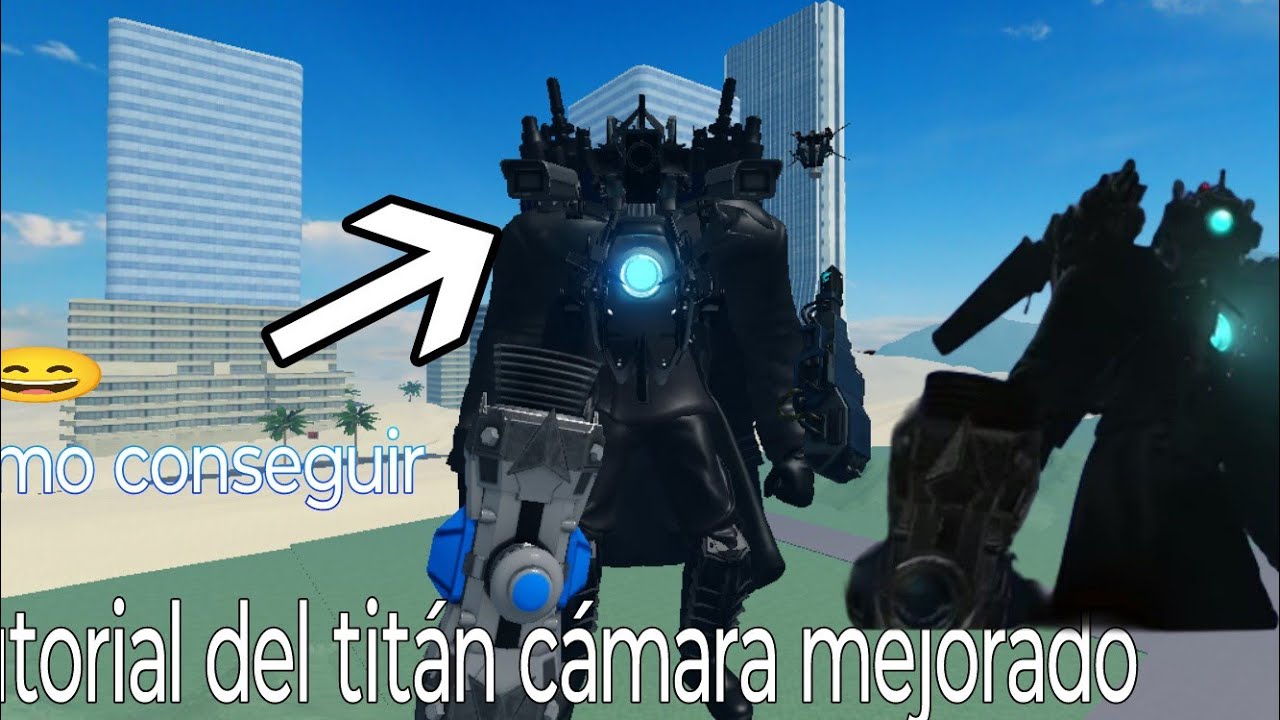 Tutorial del titán cámara mejorado 🎥 en bathtub universe #bathtubuniverse #roblox #skibiditoilet