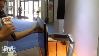 InfoComm 2014: North Bayou Exhibits teh F100 Gas-Strut Desktop Flexi Mount