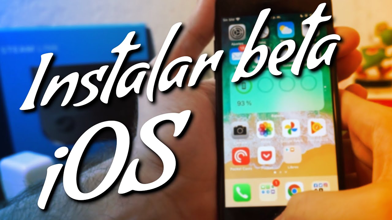 Cómo instalar beta de iOS en iPhone - YouTube