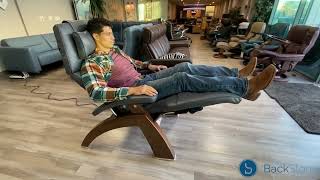 Human Touch PC-600 Silhouette Perfect Chair Omni-Motion Power Zero Gravity Recliner Demonstration