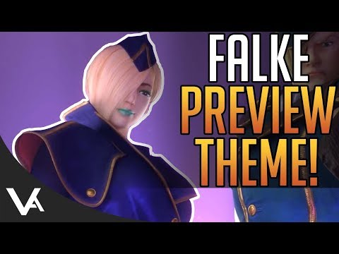 SFV - Falke Preview Theme Song For Street Fighter 5 Arcade Edition! Extended OST
