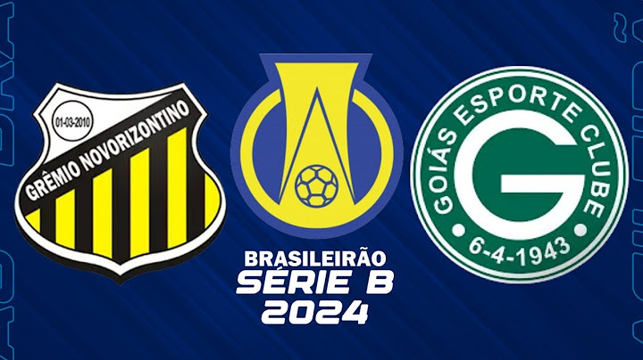 NOVORIZONTINO x GOIÁS | BRASILEIRO SÉRIE B 2024