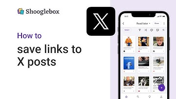How to save links to Twitter/X posts on Shooglebox