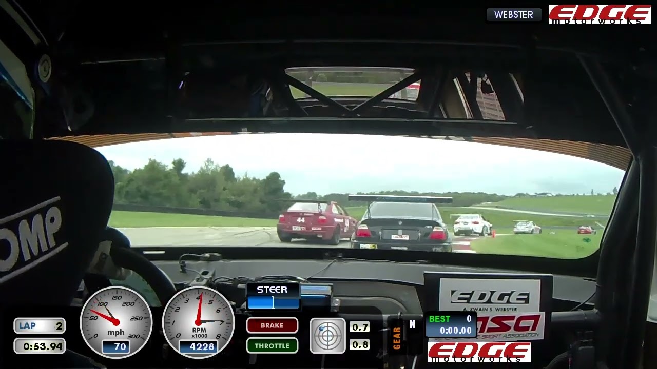NASA ST4 FIRST LAP SHENANIGANS