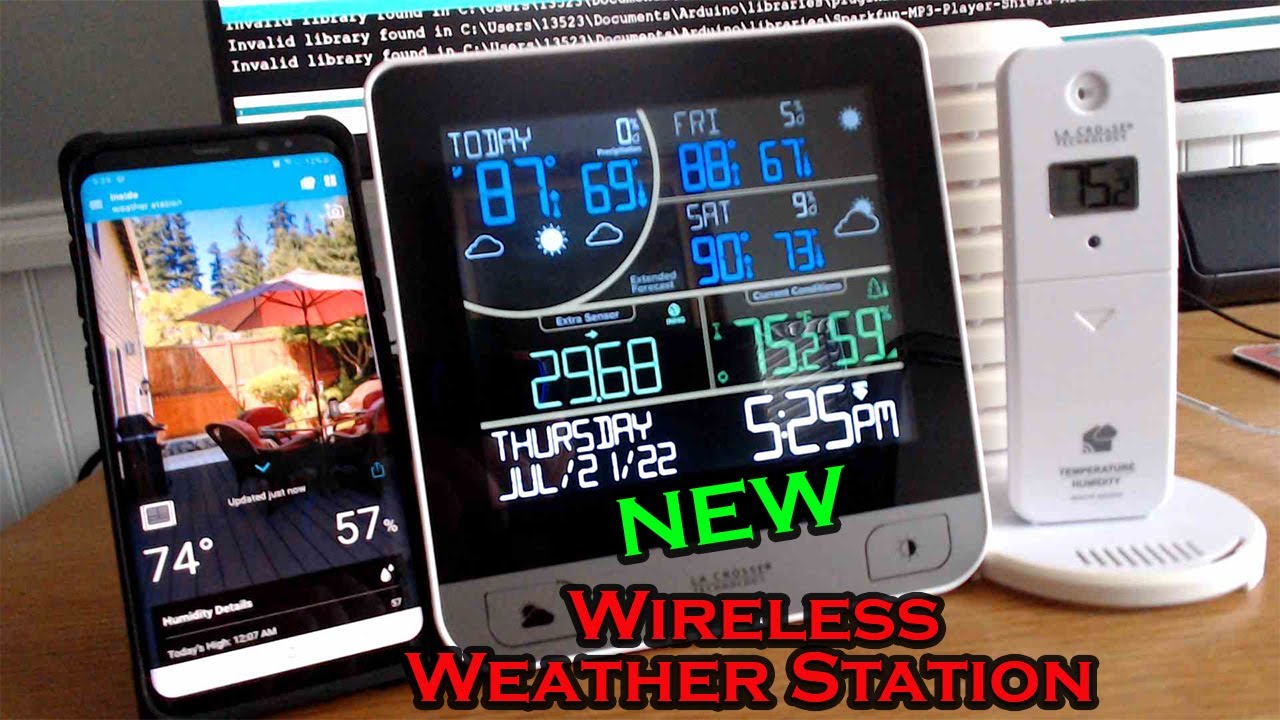 Put a colorful weather station on your wall with La Crosse Color