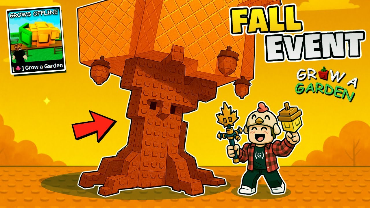 Mình Và Bạn Đã Bỏ Lỡ Điều Gì Trong FALL MARKET Grow a Garden? - Roblox 🍂