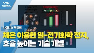 체온 이용한 열-전기화학 전지, 효율 높이는 기술 개발 / YTN 사이언스