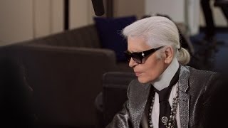 Karl Lagerfeld's Interview - Spring-Summer 2017 Haute Couture CHANEL Show