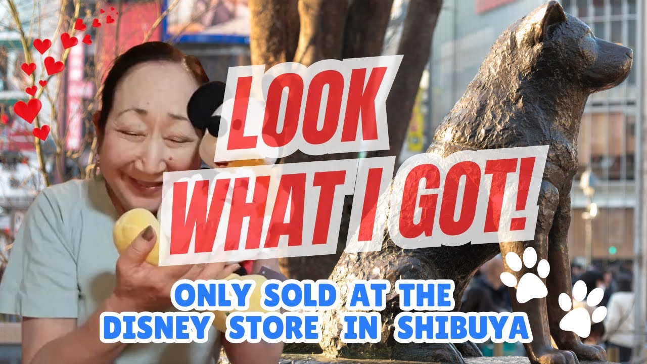 I Went to Get This Japan Exclusive Plushie Only Available at the Disney Store in Shibuya