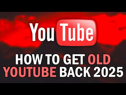 How To Restore Old YouTube Layout 2025 (How To Get Old YouTube Layout Back 2025)